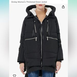 New with tags THE Amazon coat - Orolay Women’s Thickened Down Jacket